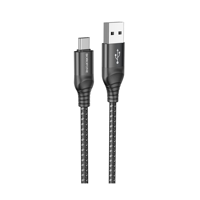 کابل تبدیل USB به USB-C بروفون مدل BX56 طول 1 متر