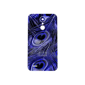 MAHOOT Purple Feather Cover Sticker for LG K10 2017