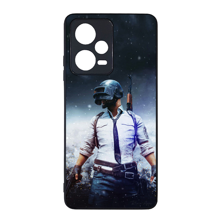 کاور گالری وبفر طرح پابجی مناسب برای گوشی موبایل شیائومی redmi note 12 pro 5g