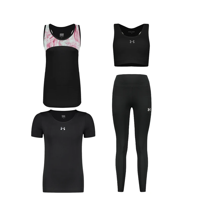 ست چهار تکه لباس ورزشی زنانه مدل 4104-1801-3601-7101