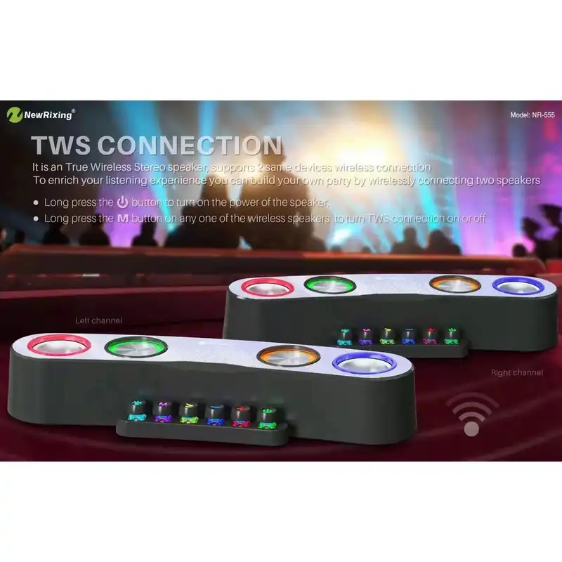 اسپیکر بلوتوثی نیوریکسینگ مدل NR-555