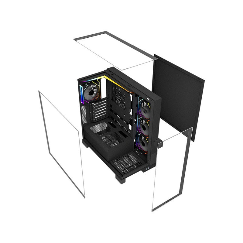 کیس کامپیوتر لاجی کی مدل LK-C734B