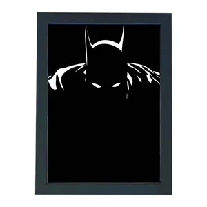تابلو گالری چهره پرداز رخ مدل بتمن طرح Batman Minimalist Art کد GCPA_10014