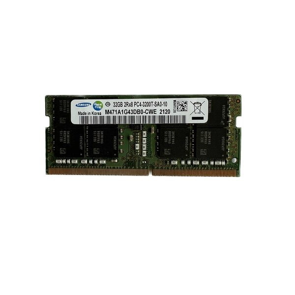رم لپ تاپ DDR4 تك كاناله 3200 مگاهرتز سامسونگ مدل pc4 ظرفيت 32 گيگابايت