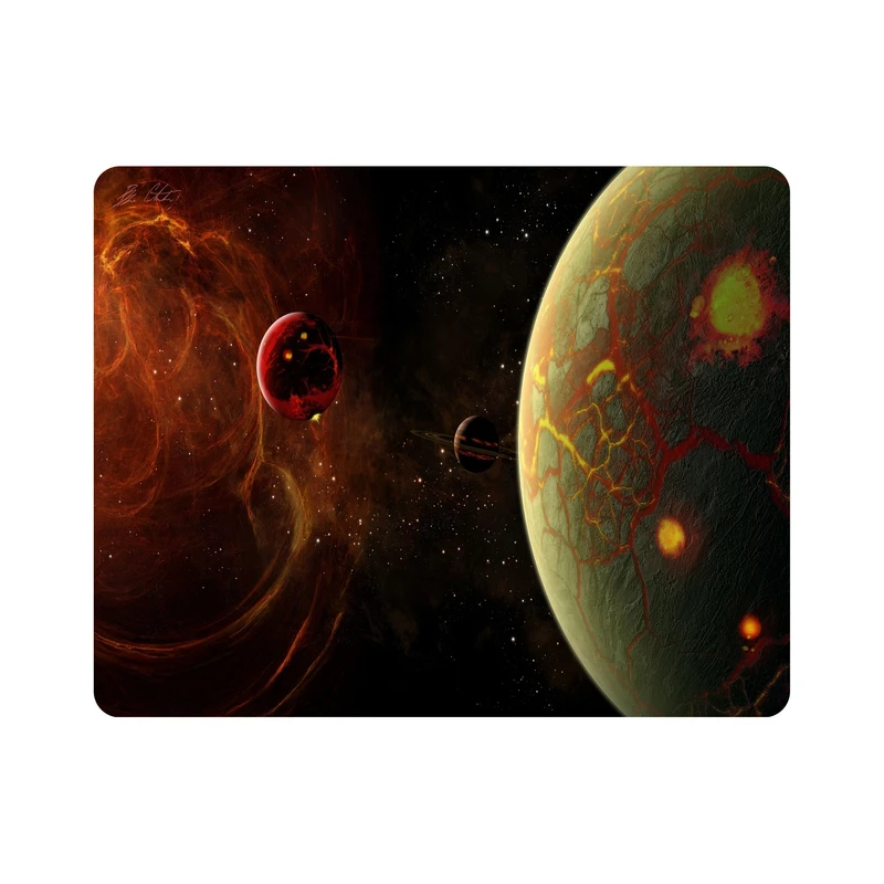 ماوس پد اطلس آبی طرح کره زمین مدل T7197