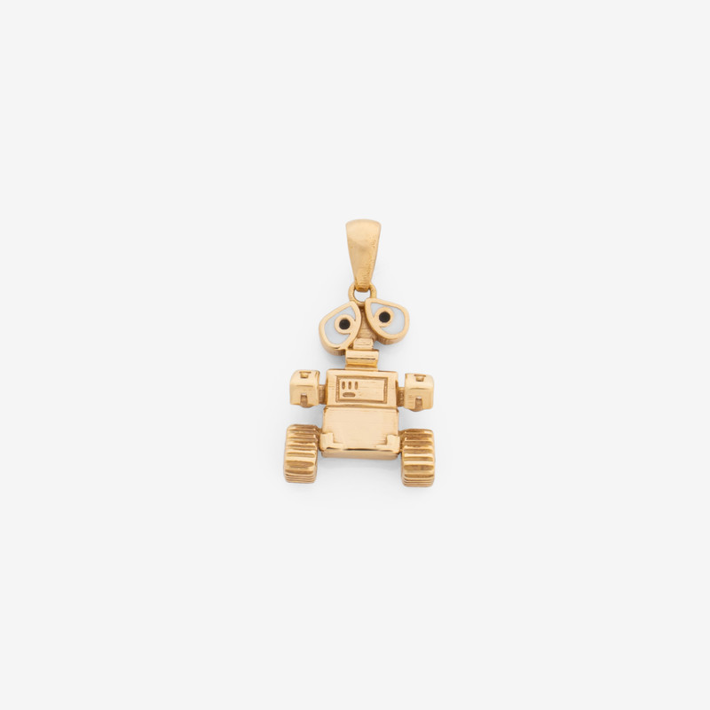 آویز گردنبند طلا 18 عیار زنانه گلدم طرح Wall-E PE147027