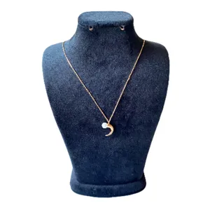 گردنبند زنانه ژوپینگ مدل مروارید و عاج فیل