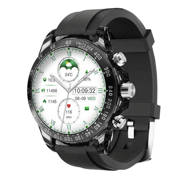 ساعت هوشمند 1.43 اینچی پرودو مدل RAYTONA با بند فلزی و سیلیکونی