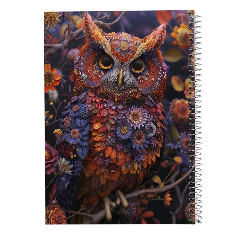 دفتر شطرنجی 50 برگ مدوپد طرح پرنده کد DF15272