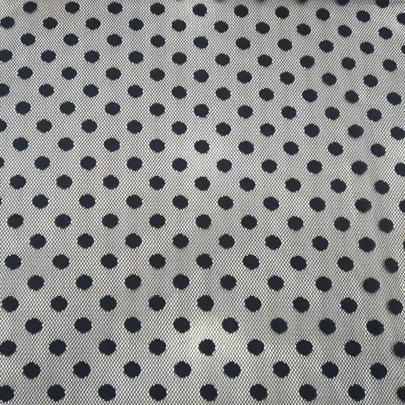 پارچه لباس مدل تور خالدار