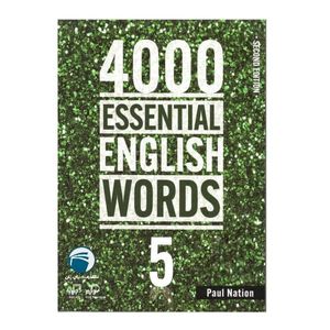نقد و بررسی کتاب 4000 Essential English Words اثر Paul Nation انتشارات دنیای زبان جلد 5 توسط خریداران