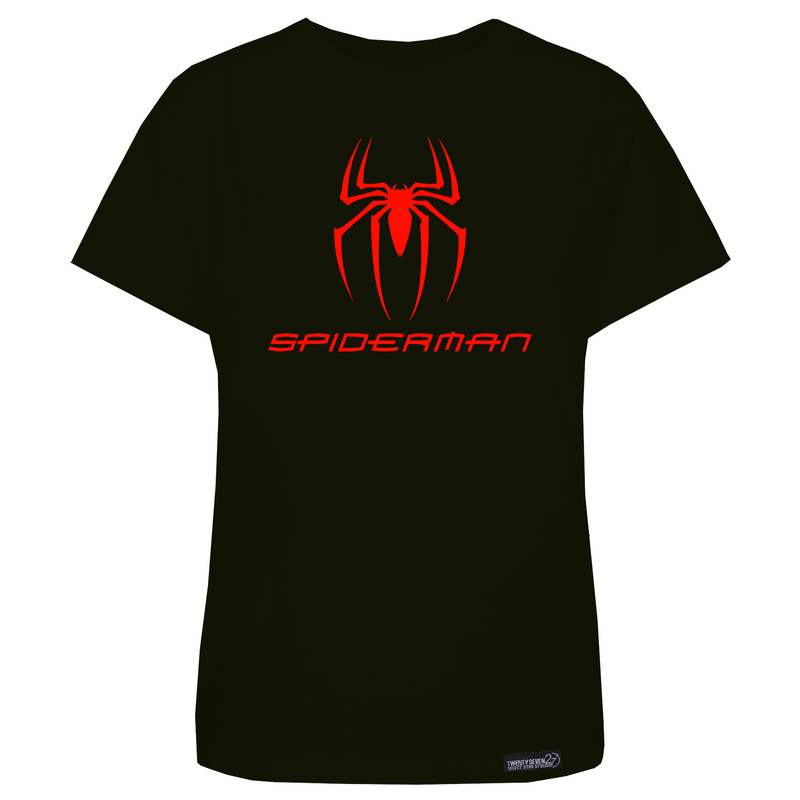 تی شرت آستین کوتاه زنانه 27 مدل Spider Man کد MH1546