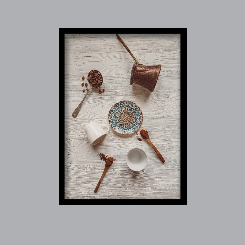 تابلو لیلیان طرح قهوه جوش کد LA-G10219-2