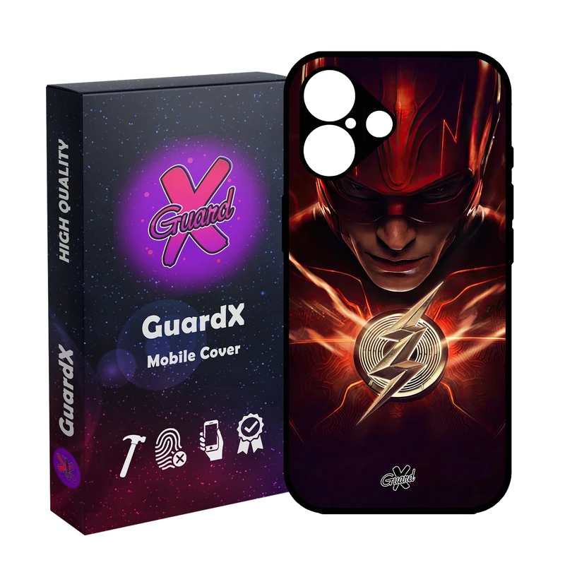 کاور گارد ایکس طرح فلش مدل 10599 مناسب برای گوشی موبایل اپل iPhone 16