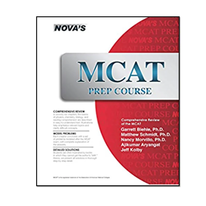 کتاب MCAT Prep Course اثر جمعی از نویسندگان انتشارات مؤلفین طلایی