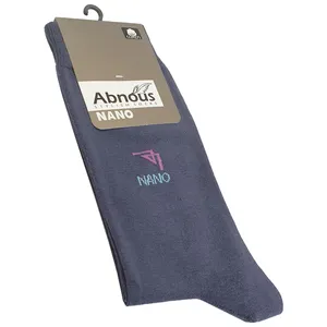 جوراب ساق بلند مردانه مدل دیلی نخ پنبه ای نانو کد s10