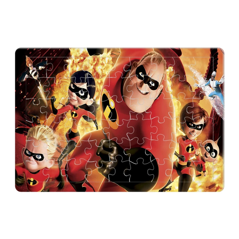 پازل 54 تکه هومرو مدل PL592 طرح انیمیشن شگفت‌انگیزان