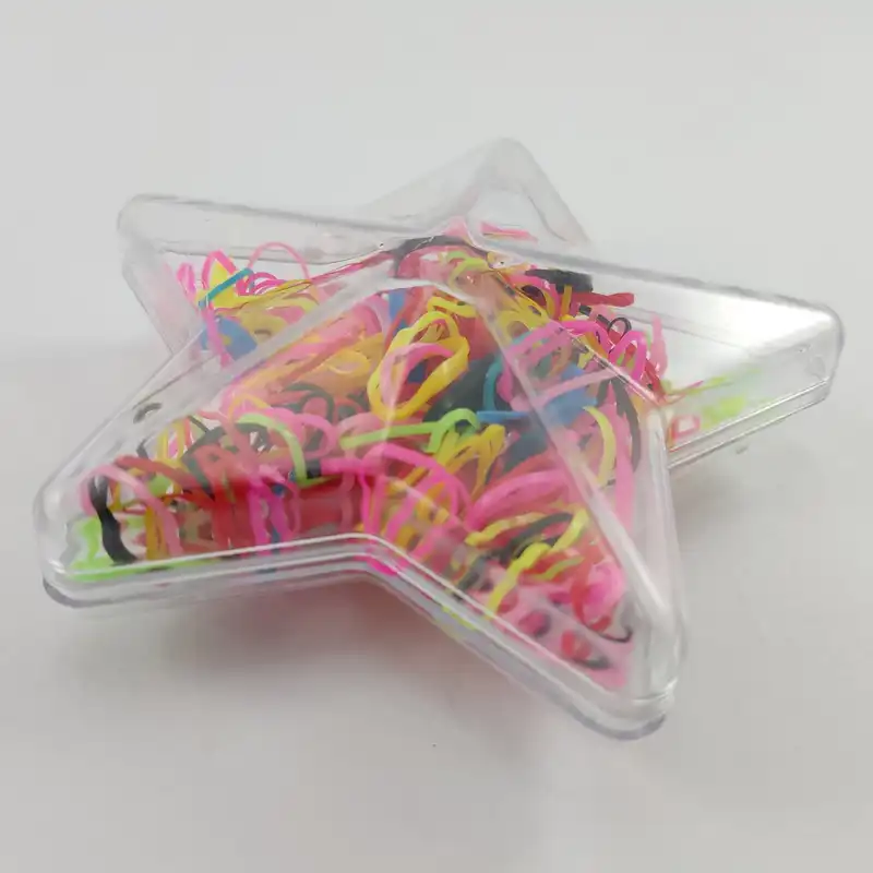 کش مو زنانه مدل چهل گیس طرح ستاره بسته 300 عددی