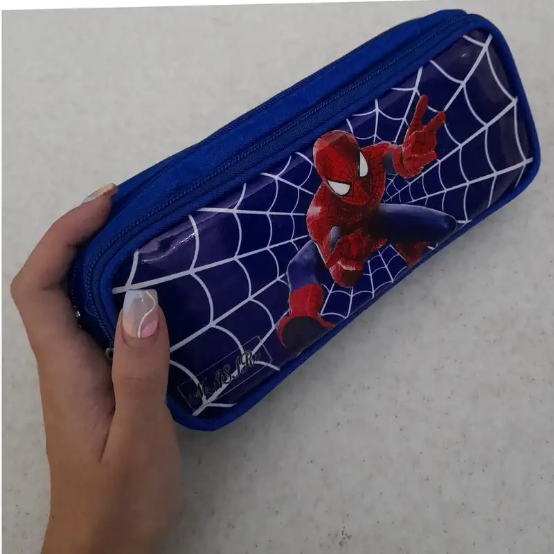 جامدادی طرح مرد عنکبوتی مدل 3 زیپ کد BLU