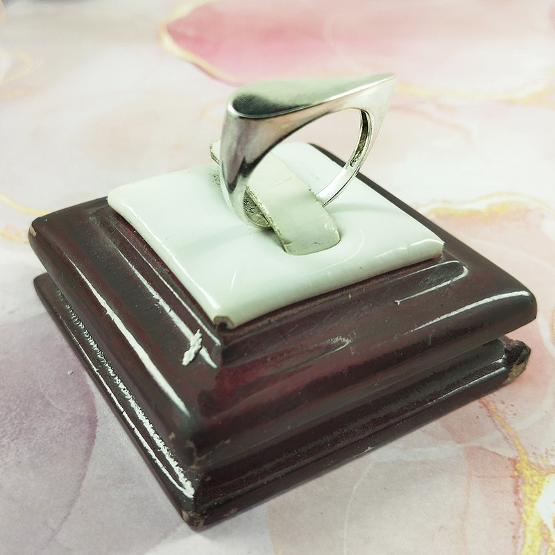 انگشتر نقره زنانه سلین کالا مدل اشک کد 195