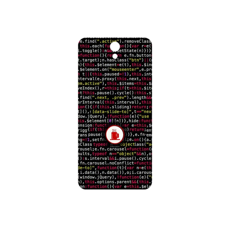 برچسب پوششی ماهوت مدل Programming 1 مناسب برای گوشی موبایل لنوو Vibe S1 Lite