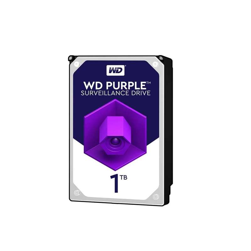 هارددیسک اینترنال وسترن دیجیتال مدل Purple WD10BGA ظرفیت 1 ترابایت
