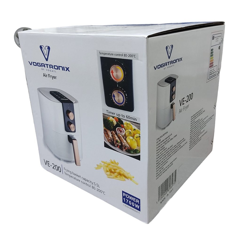 سرخ کن بدون روغن وگاترونیکس مدل VE-200 سرخ کن بدون روغن وگاترونیکس مدل VE-200