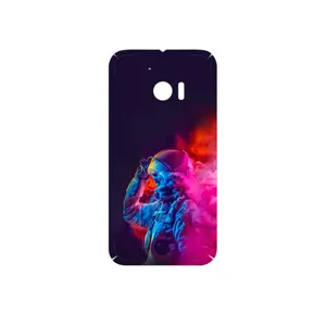 MAHOOT Smoke Rainbow Digital Art 1 Cover Sticker for HTC 10