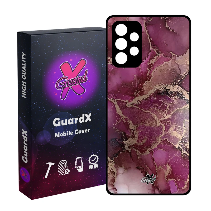 کاور گارد ایکس طرح ماربل مدل Glass10271 مناسب برای گوشی موبایل سامسونگ Galaxy A52s