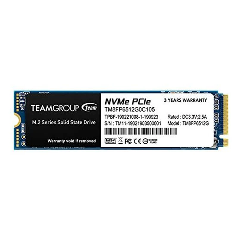اس اس دی اینترنال تیم گروپ مدل MP33 M.2 ظرفیت 128 گیگابایت