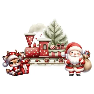 استند رومیزی طرح کریسمس یک عددی