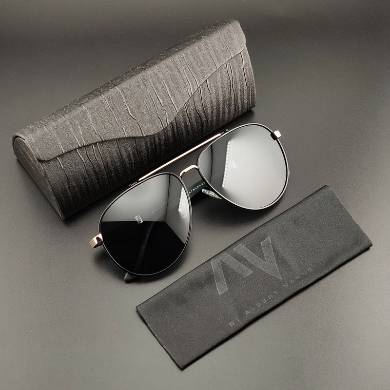 عینک آفتابی مردانه آلبرت وگ مدل 6315C84-P50 Polarized Avantgarde Visionary
