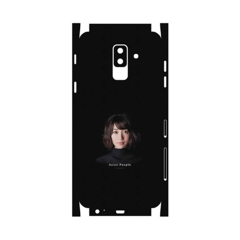برچسب پوششی ماهوت مدل Portrait of an Asian Woman-FullSkin مناسب برای گوشی موبایل سامسونگ Galaxy A6 Plus 2018