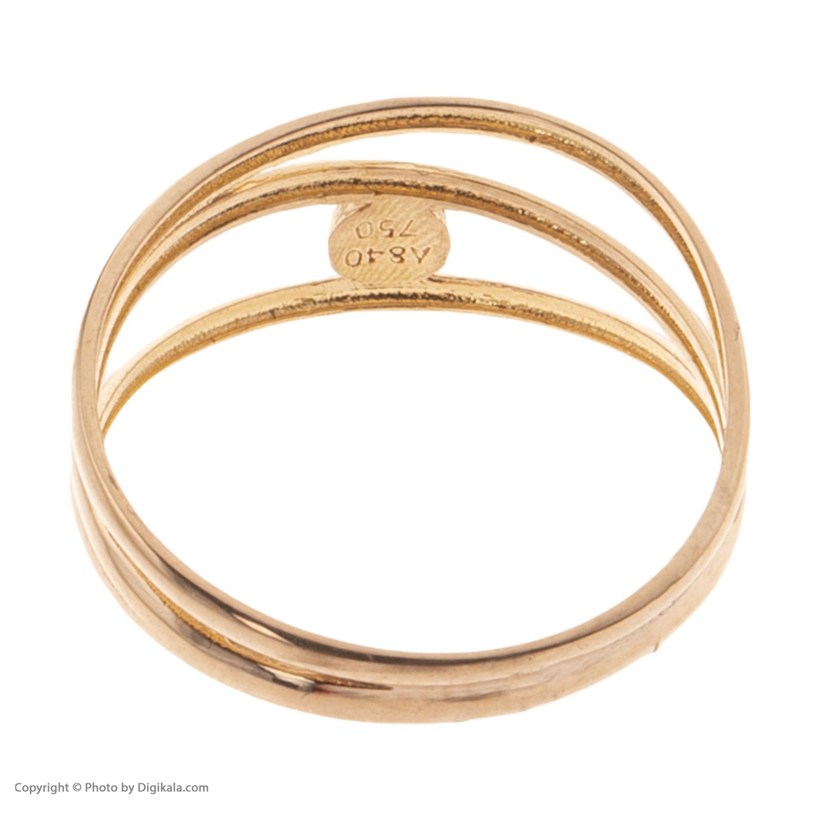 انگشتر طلا 18 عیار زنانه مایا ماهک مدل MR0594 -  - 4