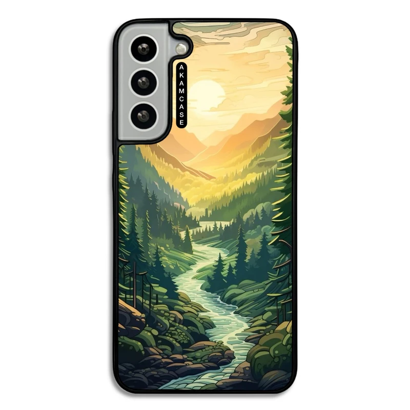 کاور آکام مدل AMC-WSGS22P-NATURE-4 مناسب برای گوشی موبایل سامسونگ Galaxy S22 Plus