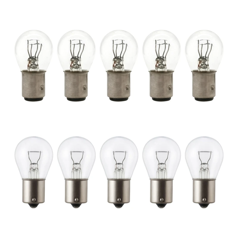 لامپ خودرو دو و یک حالته بوف مدل cerature پایه BE15s مجموعه 10 عددی