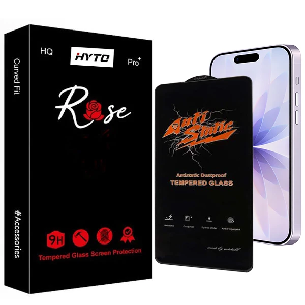 محافظ صفحه نمایش انتی استاتیک هیتو مدل Rose Optiva مناسب برای گوشی موبایل اپل Iphone 17