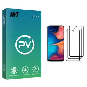 HVT PV glass Screen Protector For Samsung Galaxy A20 Pack Of 3