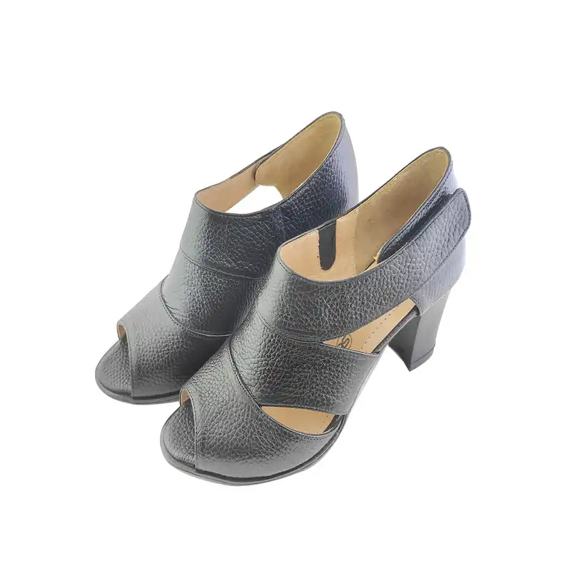 صندل زنانه مدل چرم طبیعی 314