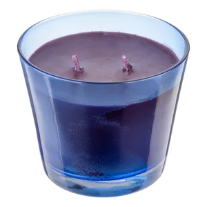 شمع لیوانی معطر مدل 504 با رایحه اسطوخودوس زمان اتمام 17ساعت