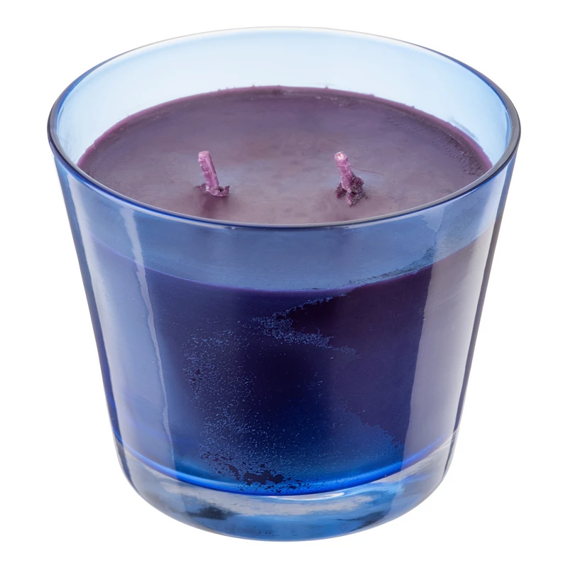 شمع لیوانی معطر مدل 504 با رایحه اسطوخودوس زمان اتمام 17ساعت