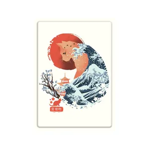 دیوارکوب مدل گربه و دریا کد s 1008