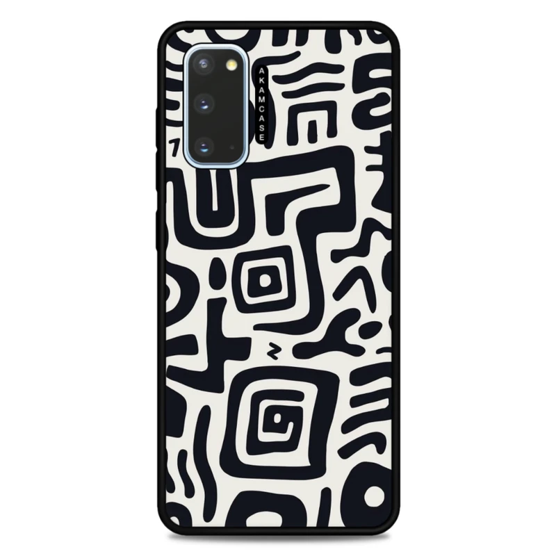 کاور آکام مدل AMC-WSGS20-DOODLE7 مناسب برای گوشی موبایل سامسونگ Galaxy S20