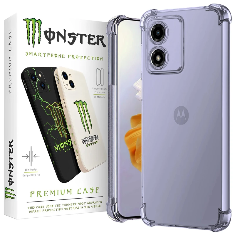 کاور مانستر مدل QSM مناسب برای گوشی موبایل موتورولا Moto G04