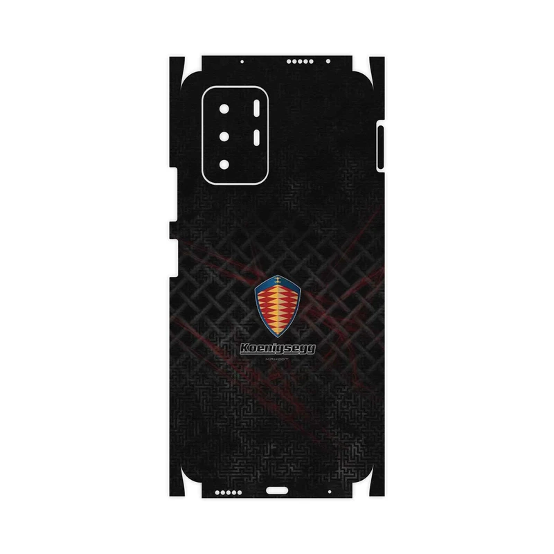 برچسب پوششی ماهوت مدل Koenigsegg Automotive AB-FullSkin مناسب برای گوشی موبایل شیائومی Redmi Note 10 Pro (China)