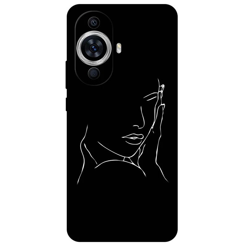 کاور مگافون طرح دخترانه مدل 8153 مناسب برای گوشی موبایل هوآوی Nova 11 