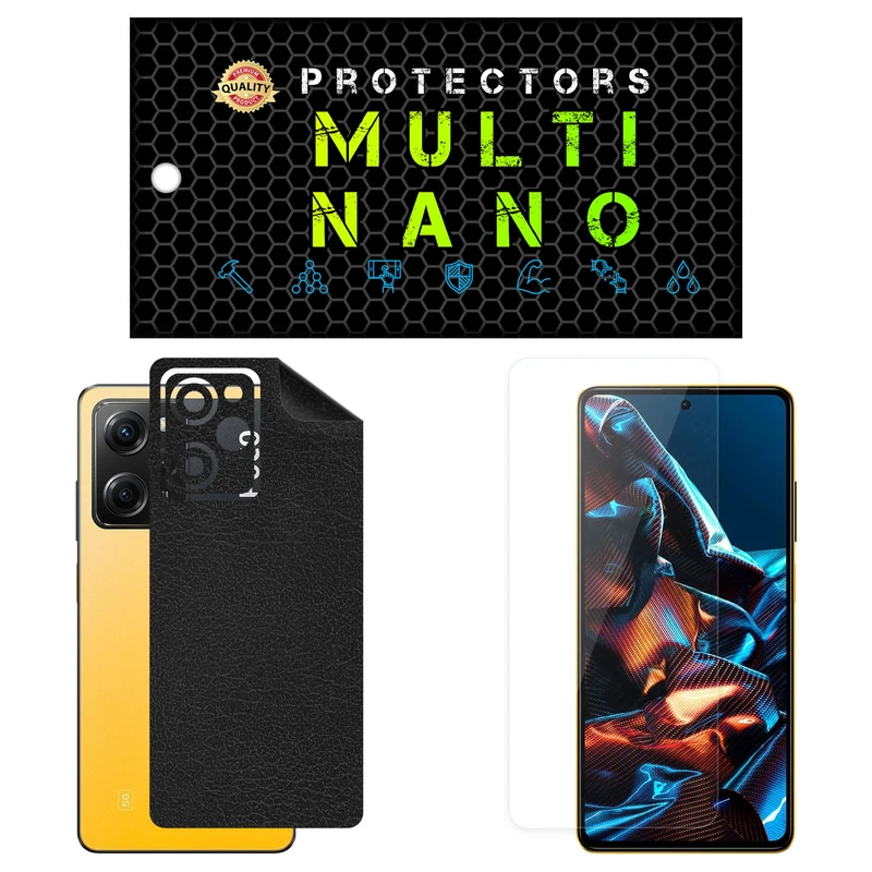 محافظ صفحه نمایش مولتی نانو مدل X-SFL مناسب برای گوشی موبایل شیائومی Poco X5 Pro به همراه برچسب پوششی