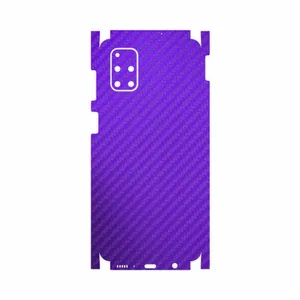 MAHOOT Purple-Fiber-FullSkin Cover Sticker for Samsung Galaxy M51