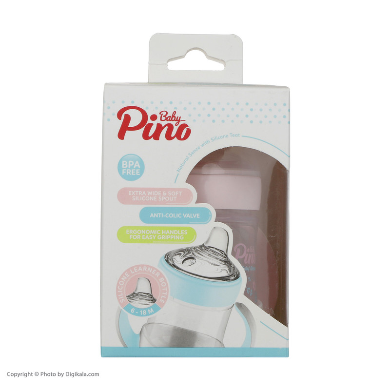 لیوان آموزشی کودک پینو بیبی مدل Natural sense حجم 150 میلی لیتر