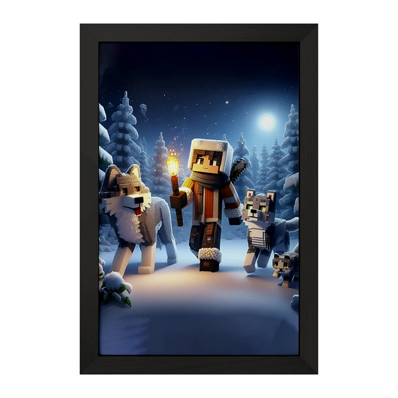 تابلو خندالو مدل ماینکرافت (Minecraft) کد F3536